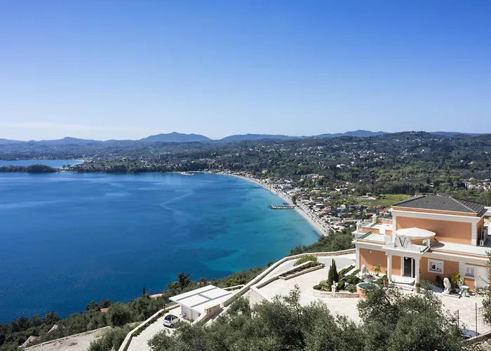 Monte Leone By Konnect With Pool, Hot Tub, & Stunning Seaview 빌라 Pyrgi (Corfu)